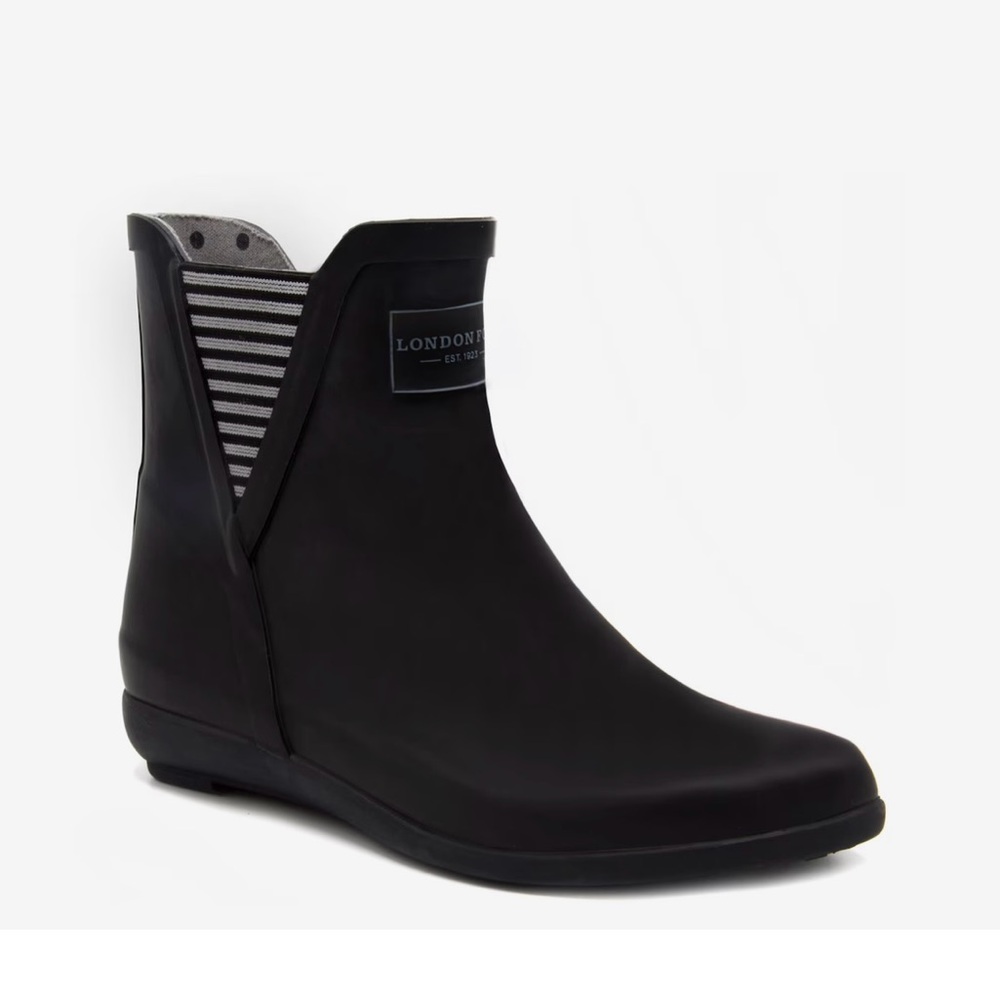 London fog ankle rain boots